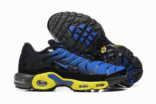 Cheap Nike Air Max Plus Blue Black Lemon Men's TN Shoes-206